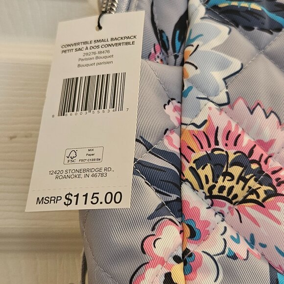 Vera Bradley Back pack